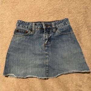 Denim Blue kids Skirt